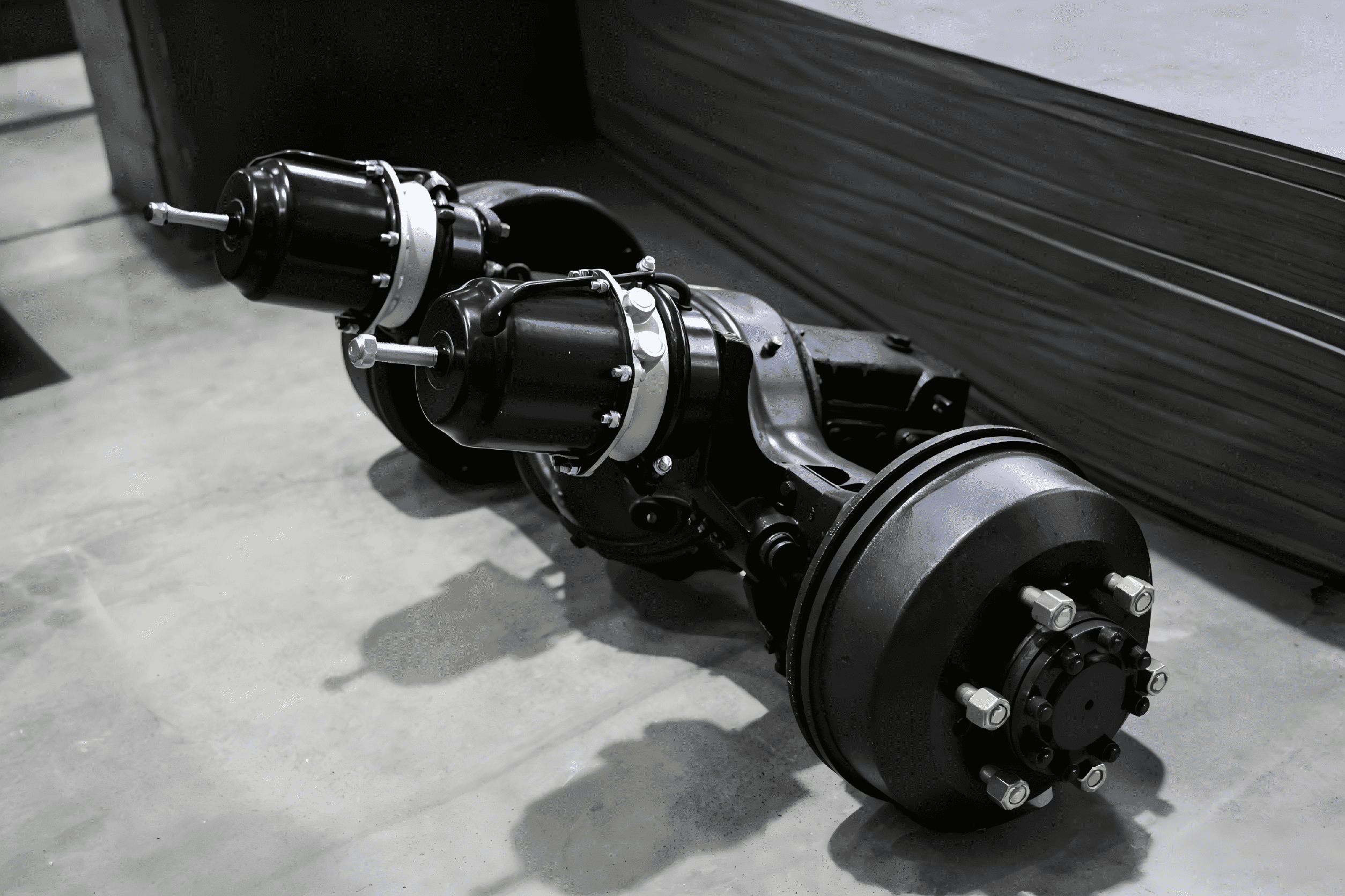 乘驾式划线机驱动桥